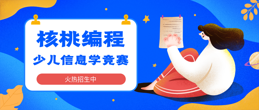 南宁核桃编程信息学竞赛培训课程